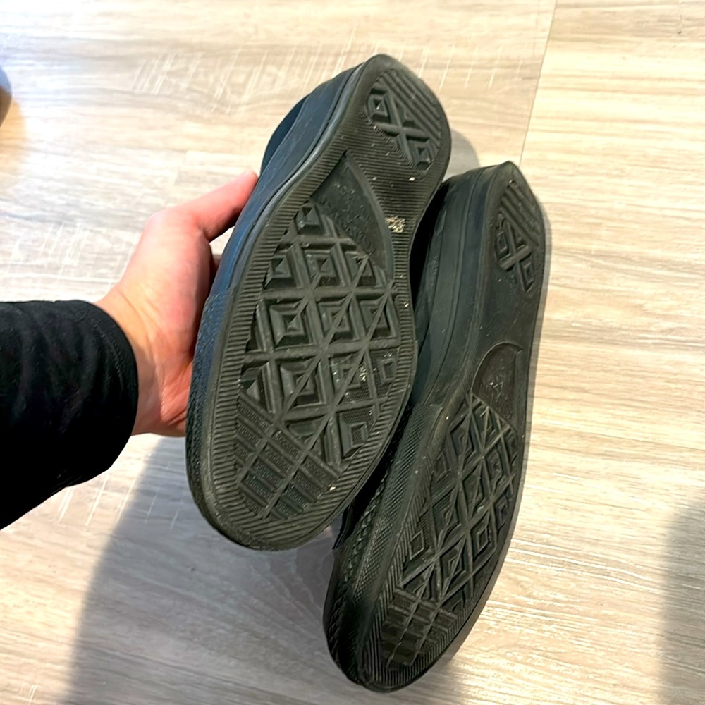 All Black 70s Low Converse - Picture 3 of 3